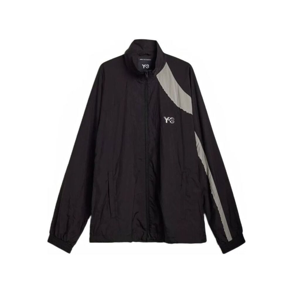 Y-3 Men Raw Edge Nylon Shell Jacket